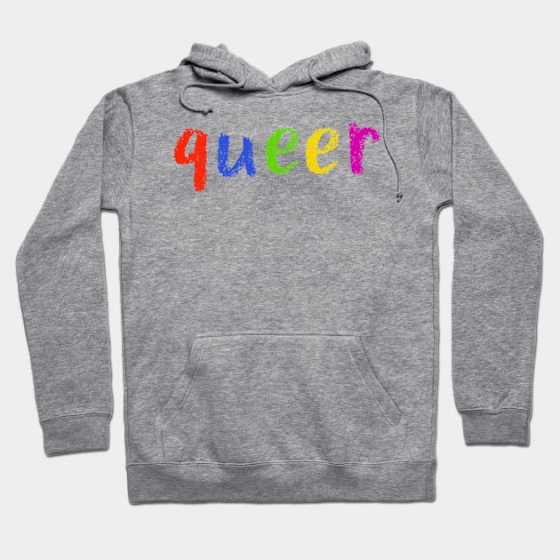 queer Hoodie by NSFWSam